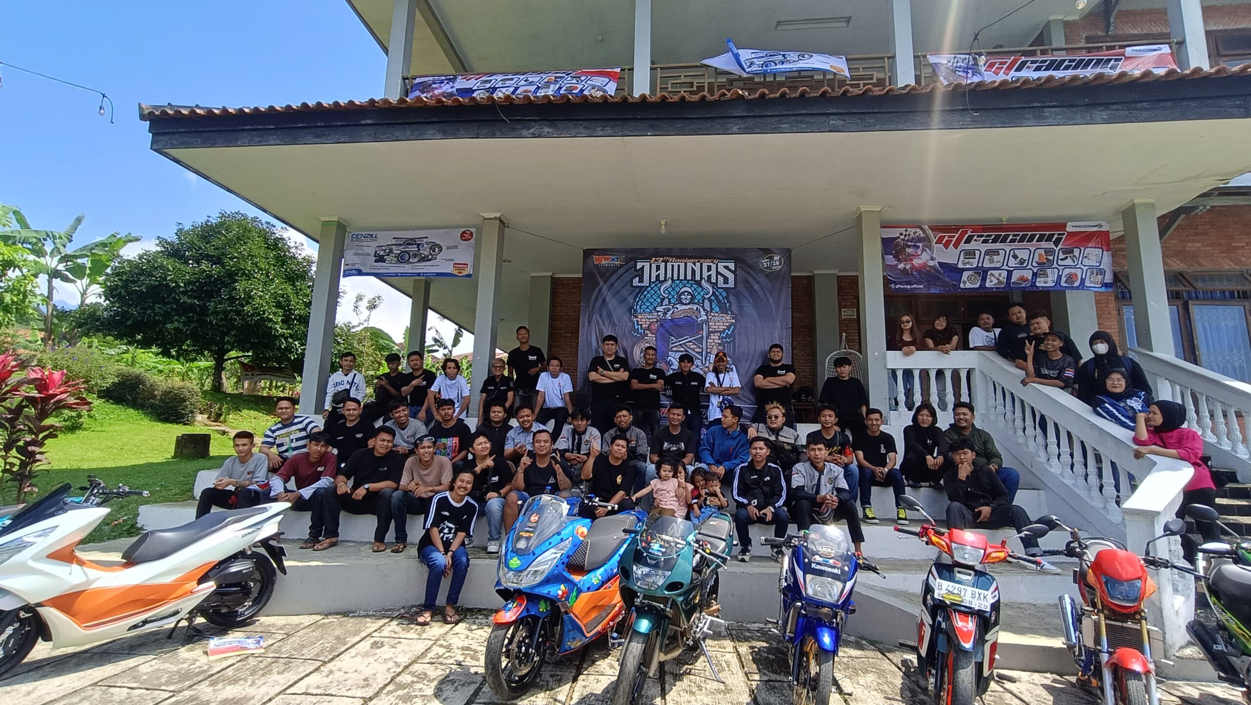 Acara Komunitas Motor WWLS INDONESIA Membuat Acara Di daerah Bogor Jawa barat