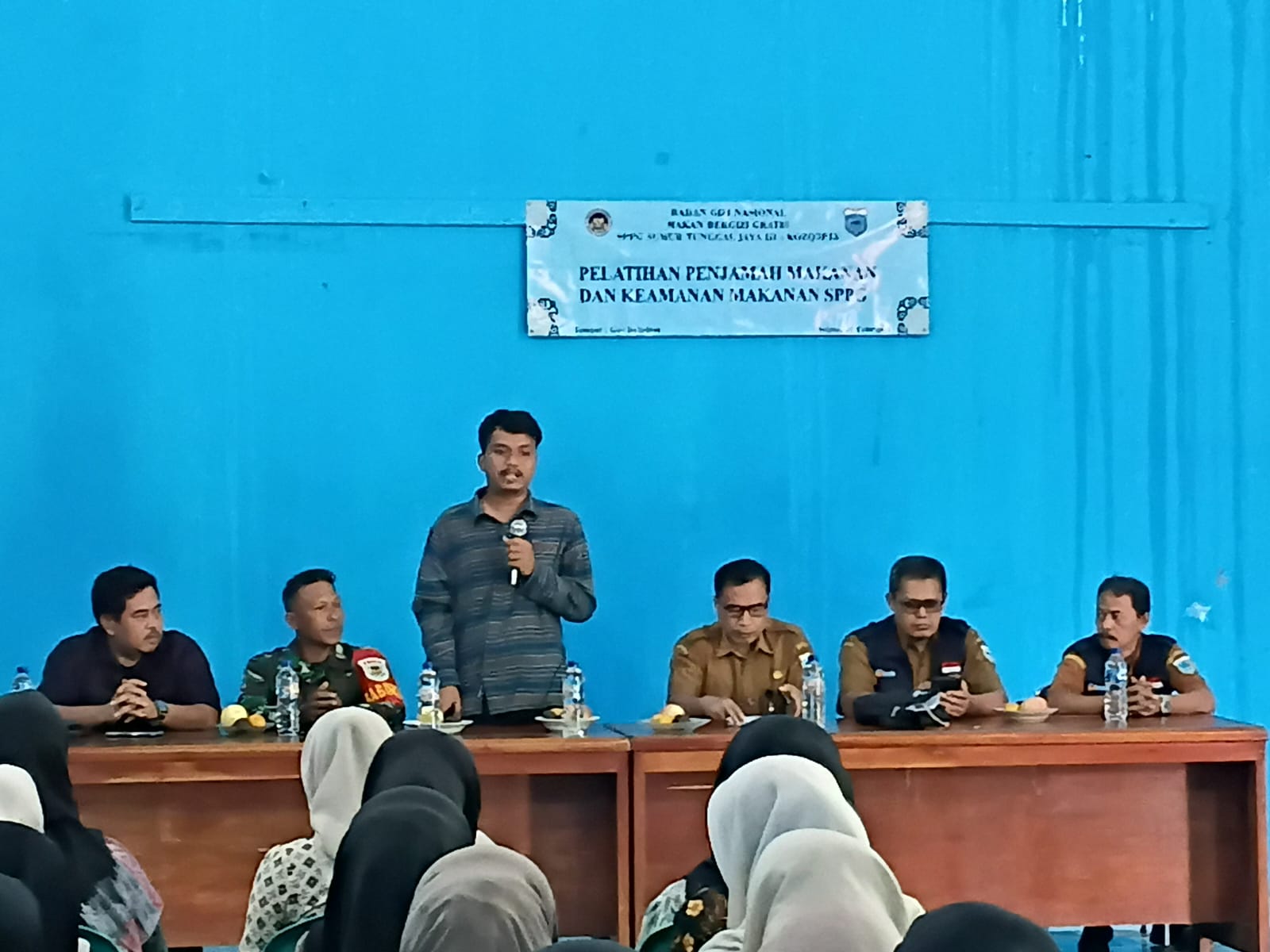 PELATIHAN PENJAMAH MAKANAN MBG CIPINING DS.TUNGGAL JAYA